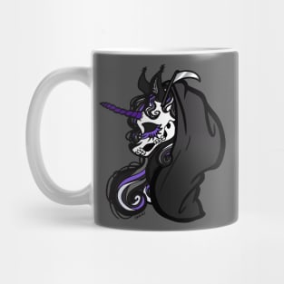 Grim Reaper Unicorn Mug